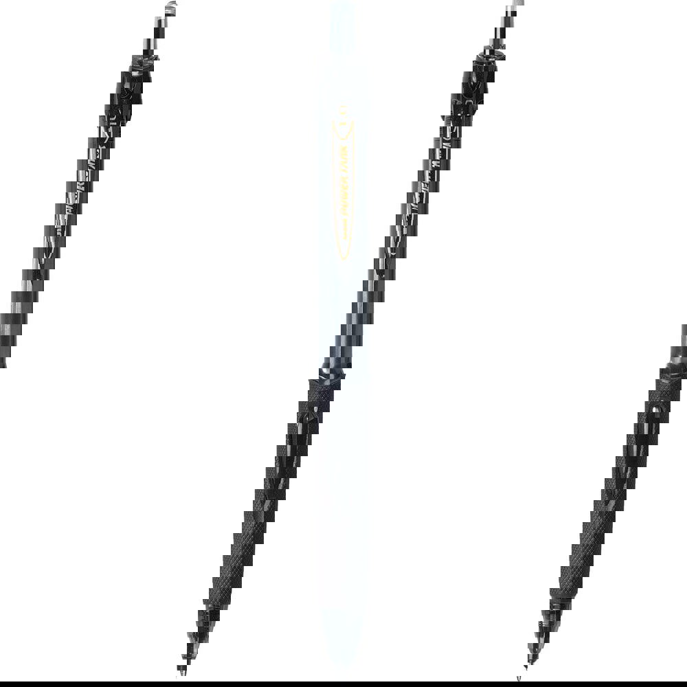 Power Tank RT Ballpoint Pen, Retractable, Bold 1 mm, Blue Ink, Translucent Blue/Black Barrel, Dozen